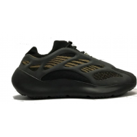 Кроссовки Adidas Yeezy Boost 700 V3 черные с желтым