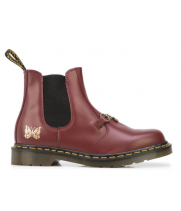 Ботинки Dr. Martens Snaffle 2976 бордовые
