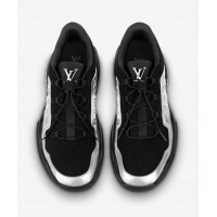Кроссовки Louis Vuitton Millenium черные с серебристым