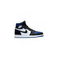 Кроссовки Nike Air Jordan Mid черные с синим