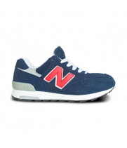 Кроссовки New Balance 574 мужские синие с красным
