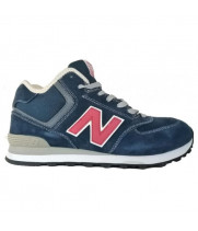 Кроссовки New Balance 574 женские сине-красные