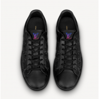 Кроссовки Louis Vuitton Luxembourg лого черные