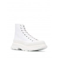 Кроссовки Alexander McQueen Tread Slick высокие белые