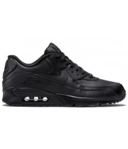 Nike Air Max 90 Black с мехом
