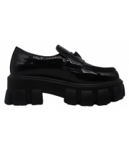 Полуботинки Prada Cloudbust Thunder черные глянцевые