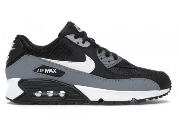 Кроссовки Nike Air Max 90 Leather Black Grey