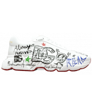 Сникеры Dolce & Gabbana Daymaster из телячьей кожи с эффектом наппы