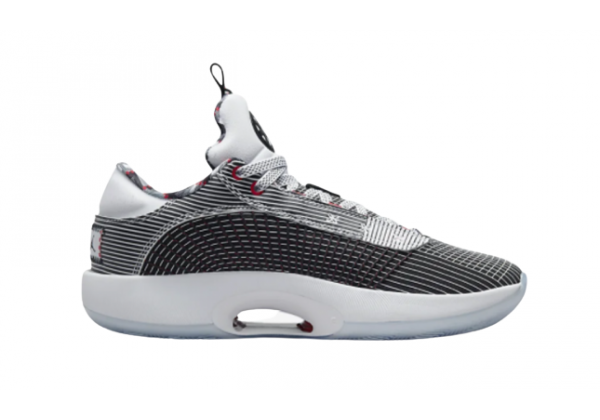 Кроссовки Nike Air Jordan XXXV Low Quai 54 черно-белые