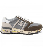 Кроссовки Premiata мужские var 5195 verde-grigio зеленые