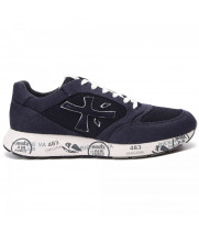 Кроссовки Premiata мужские var 5240 jeans синие