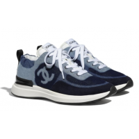 Кроссовки Chanel синие